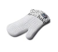 Zeal Steam Stop Silicone Single Oven Glove, White