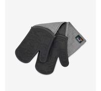 Zeal Steam Stop Waterproof Silicone Double Oven Gloves in Dark Grey Zeal Dark Grey