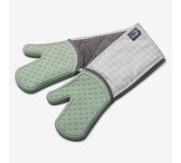 Zeal Steam Stop Waterproof Silicone Double Oven Gloves in Light Green Zeal Light Green