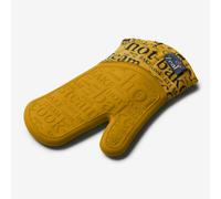 Zeal Steam Stop Waterproof Silicone Double Oven Gloves in Mustard Zeal Mustard