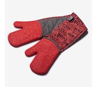 Zeal Silicone SteamStop Double Oven Gloves in Red | Charlies