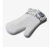 Zeal Steam Stop Waterproof Silicone Double Oven Gloves in White Zeal White