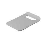 Zeal “Straight to Pan” Slim Kitchen Chopping Board, Plastic, 21.5 x 14.5 x 2 cm (French Grey)