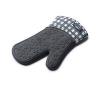 Zeal Waterproof Silicone Single Oven Mitt, Dark Grey