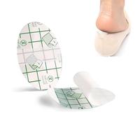 Zealburst Self Adhesive Invisible Heel Anti-Wear Sticker, Waterproof Anti-Wear Foot Care Protection Pad, Heels Stickers Transparent Thin (Large, Count, 100)