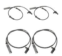 ZEALfix 4Pcs ABS Sensor 34526762465 Front and Rear Car ABS Sensor Replacement for 1 3 Series E81 E82 E87 E88 E90 E91 E92 E93 34526762466 ABS Wheel Speed Sensors Left and Right