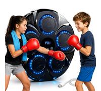 2025 Professional Music Boxing Machine with Boxing Gloves and Exercise Towel, Upgraded 2.0 Smart Blue-Tooth Punching Boxing Machine, Smart Boxing Trainer, Music Boxing Machine for Adults