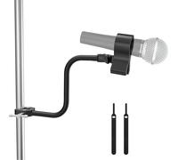 ZealSound Microphone Arm, 13 inch Flexible Gooseneck Mic Stand Holder with 3/8" to 5/8" Adapter，Adjustable Desk Compact Mic Arm stand Compatible with Blue Snowball, Razer Seiren,SM58, SoloCast & More