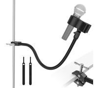 ZealSound Microphone Arm, 19 inch Flexible Gooseneck Mic Stand Holder with 3/8" to 5/8" Adapter，Adjustable Desk Compact Mic Arm stand Compatible with Blue Snowball,Razer Seiren, SM58, SoloCast & More