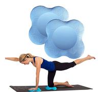 Zealtop Yoga Knee Pad Cushion Extra Thick for Knees Elbows Wrist Hands Head Foam Yoga Pilates Work Out Kneeling pad(Light Blue)