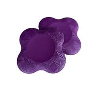 Zealtop Yoga Knee Pad Cushion Extra Thick for Knees Elbows Wrist Hands Head Foam Yoga pilates work out kneeling pad (Purple 2packs)