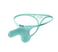 ZeaMolly Men's Jockstrap Pouch Sexy Jock Straps Modal Athletic Supporter Underwear Thong without Leg Strap - Mens G-String Thongs Sexy T-back Briefs Ultra-thin Glossy & Silky Smooth Male Underwear