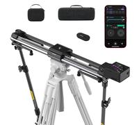 Zeapon Micro4 E1000 Double Distance Motorized Camera Slider, High-Speed Low Noise Motor 10-26Lbs Payload, 42''/107cm Compact Slider with Carrying case, LCD Screen, App Control, Smooth Damping Design