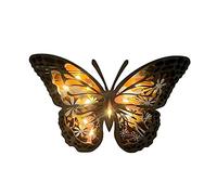 ZEARLY Creative Hollow Light - Butterfly Shape Hollow Lamp, Wooden Animal Hollow Light Adornment, LED Cartoon Hollow Lamp for Home Bedroom Office Decoration, 18CM