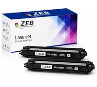 ZEB 2X Compatible Black Toner Cartridge for Brother TN273 Standard Yield Compatible with MFC-L3750CDW HL-L3270 DCP-L3551 printers