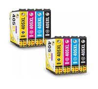 ZEB 405XL Ink Cartridges Multipack Compatible with Epson 405 for Epson WorkForce Pro WF-4820 Ink Cartridges WF-3820 WF-7310 WF-7830 WF-7840 WF-4830 WF 3820 WF 7310 WF 7830 (8-Pack)