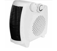 ZEB Compact Electric Fan Heater & Cooling Fan for Home Use UK Plug 1000W/2000W [EEK: A]