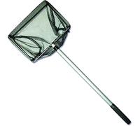 Zebco 2.00M 2 Sect Pond Net - Silver/Black, 25X17.5 cm