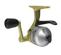 Zebco 33 Gold Spincast Fishing Reel, Changeable Right or Left-Hand Retrieve, All-Metal Gears, Pre-Spooled with Zebco Cajun Fishing Line, Silver/Gold