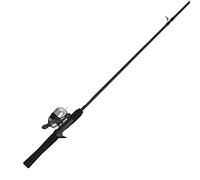 Zebco 33 Micro Spincast Fishing Combo, 5-Foot Fiberglass Rod, Quickset Anti-Reverse Reel, Silver