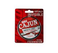 Zebco Cajun Smooth Cast Monofilament Fishing Line, Low-Vis Ragin’ Red Filler Spool, 330-Yards, 10-Pound, Virtually Invisible, Natural Presentation