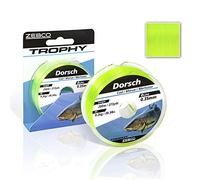 Zebco Quality Trophy Cod Monofilament Fishing Line Fishing Accessories Cod Line Fluo Yellow 0.35 mm / 9.2 kg