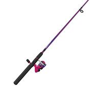 Zebco Splash Junior Spinning Reel and Fishing Rod Combo, 4-Foot 2-Piece Fishing Pole, Size 10 Reel, Changeable Right- or Left-Hand Retrieve, Pre-Spooled with 6-Pound Zebco Line