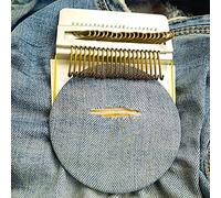 Zeberdany Small Loom-speedweve Type Weave Tool, Wooden Multi-Craft Creative DIY Weaving Arts, Darning Machine Loom, Rainbow Weaving Loom for Clothes and Jeans