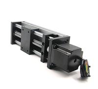 Zeberoxyz 1PCS 100mm Length Effective Travel Dual Optical Axis Guide Ballscrew SFU1605 with NEMA23 Stepper Motor for DIY CNC Router Parts X Y Z Linear Stage Actuators and 3D Printer (Size:100mm)