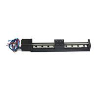 Zeberoxyz 1PCS Mini Linear Rail Guide Slide Actuator T6x1 Lead Screw with NEMA11 Stepper Motor,150mm Effective Stroke Length for DIY CNC Router Parts X Y Z Linear (Size:150mm)