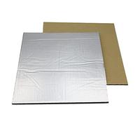 Zeberoxyz 2pcs 3D Printer Platform Heated Bed Insulation Lightweight Foam Foil 11.8x11.8x0.2inch Waterproof Thermal Insulation Self-Adhesive Mat Sticker Hotbed Thermal Pad for CR-10 (300x300x5mm)