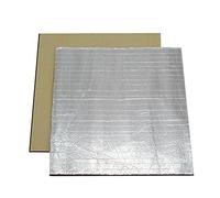 Zeberoxyz 2pcs 3D Printer Platform Heated Bed Insulation Lightweight Foam Foil 11.8x11.8x0.4inch Waterproof Thermal Insulation Self-Adhesive Mat Sticker Hotbed Thermal Pad for CR-10 (300x300x10mm)