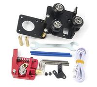 Zeberoxyz Direct Drive Single Gear Extruder Upgrade Support Plate with Pulleys Kit Easy Print Flexible Filament for Ender 3 V2 Ender 3series CR-10series 3D Printer(Single Gear Extruder Kit)