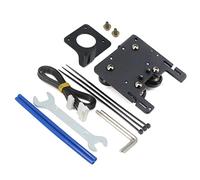 Zeberoxyz Upgrade Direct Drive Support Aluminum Plate with 4pcs POM Pulleys Compatible with Dual/Single Gear/Titan/BMG Extruder Only for Ender 6 3D Printer(Plate for Ender 6)