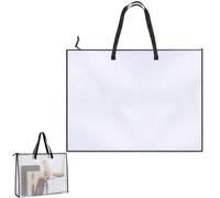 ZeBQrphio Art Folder, 25x19 Inch White A2 Portfolio Case | White A2 Art Folder, Artwork Storage And Transportation, Durable Construction, Versatile Use For Artists And Students