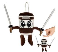 ZeBQrphio Italian Brainrot Plush, Brainrot Plushies for Collectors and Gaming Fans, Soft Stuffed Animal Keychain, Desk Decoration and Backpack Accessory, 12 cm PP Cotton Plush Toy