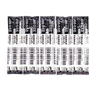 Zebra 0.5mm Black Gel Ink Refill (RJSB5-BK), for Zebra Multi Function Pen Shabo X Ballpoint Pen, × 5 Pack/total 5 pcs (Japan Import) [Komainu-Dou Original Package]