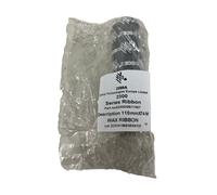 Zebra 2300 02300BK22045 220mmx450mt 1 Roll Ribbon Resin 220Xi/220Xi4