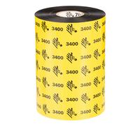 Zebra Ribbon 3400 Wax Box Of 6 Tape 110 Mm