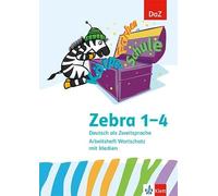 Zebra 1-4. Deutsch als Zweitsprache: Arbeitsheft Wortschatz mit Medi (Paperback)