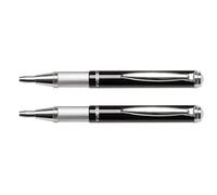 Zebra 10110 Telescopic Ballpoint Pens (Pack of 2) 1mm, Pocket Clip