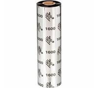 Zebra 1600 Wax 450 M 15.6 Cm Black Wax 2.5 Cm