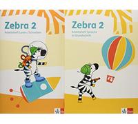Zebra 2. Paket: Arbeitsheft in Grundschrift, Arbeitsheft Lesen/Schreiben Klasse 2