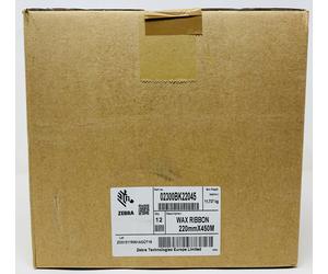 Zebra 2300 02300BK22045 220mm x 450mt 12pcs Ribbon Resin 220Xi/220Xi4