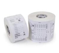 Zebra 3008870-T Printer Label Original White