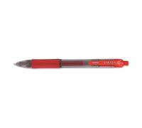 Zebra 46830 Sarasa Retractable Gel Pen, Red Ink, Medium, Dozen