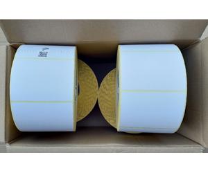 Zebra 880170-076 Z-Select 2000D Direct Thermal Paper Labels 102mm x 76mm, 4 Pack