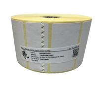 ZEBRA 880409-031DU Z-PERFORM 1000T Adhesive Labels Roll (1 Roll, 2.100)