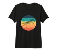 Zebra Africa Animal Black White Stripes Premium T-Shirt