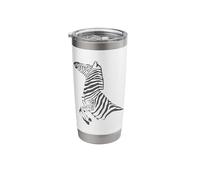 Zebra Africa Stripes Animal Park Stainless Steel Insulated Tumbler